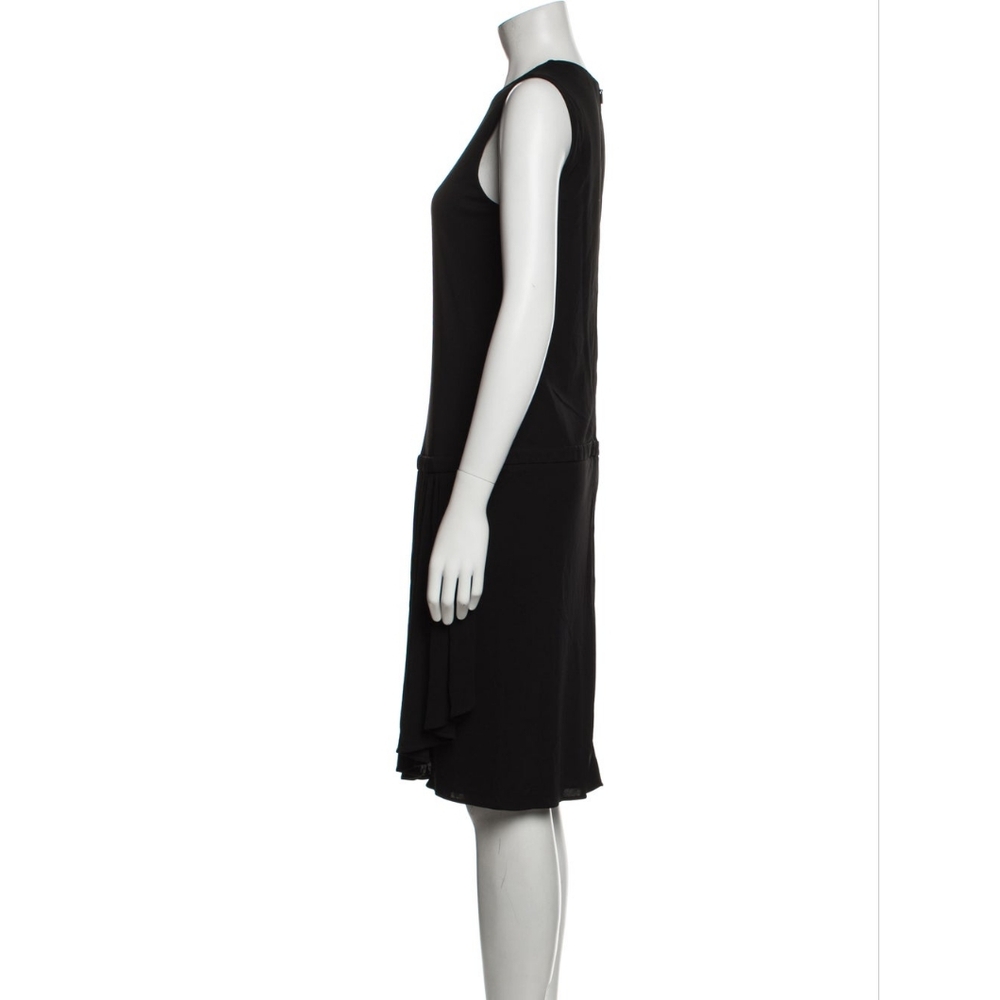 GUCCI BLACK PLEATED COCKTAIL DRESS - Picture 2 of 12